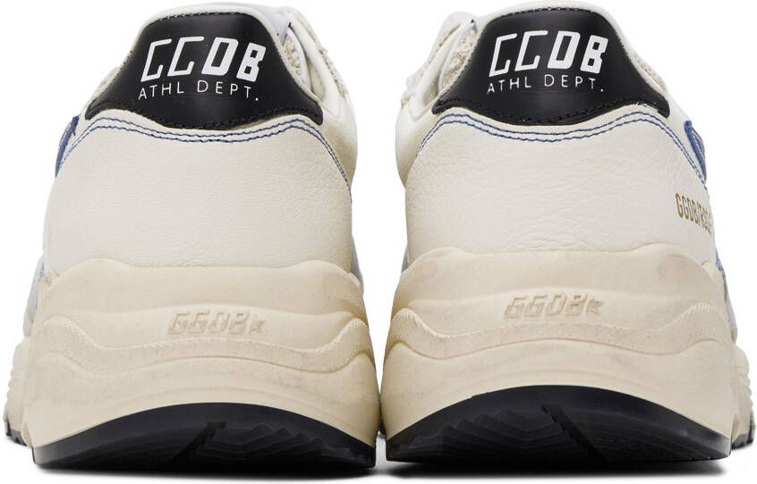 Golden Goose White Running Sole Sneakers