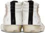 Golden Goose White Slide Leather Sneakers - Thumbnail 4