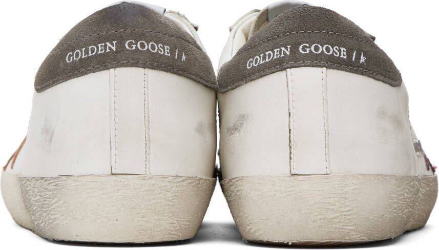 Golden Goose White Super-Star Sneakers