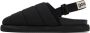 Good News Black Quilted Namer Slippers - Thumbnail 3