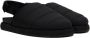Good News Black Quilted Namer Slippers - Thumbnail 4