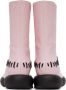 GRAPE Pink Detachable Bow Boots - Thumbnail 2