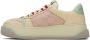 Gucci Beige & Pink Screener Sneakers - Thumbnail 3