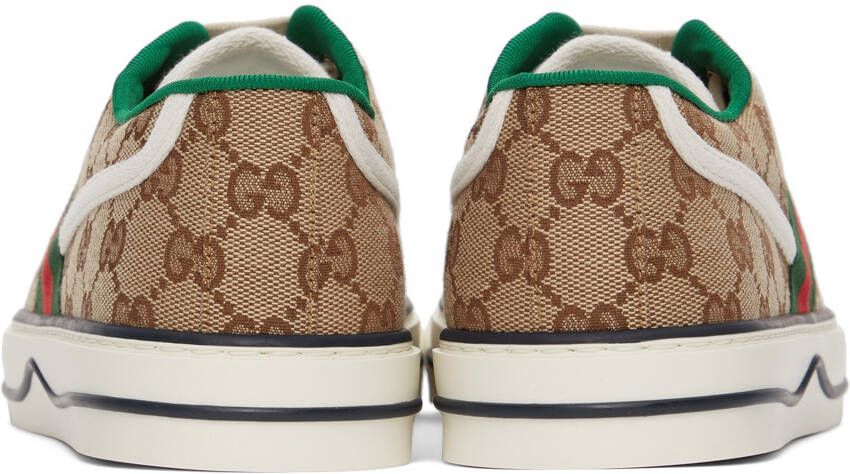 Gucci Beige GG ' Tennis 1977' Sneakers