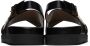 Gucci Black & White Slingback Sandals - Thumbnail 2