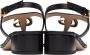 Gucci Black Double G Marmont Flat Sandals - Thumbnail 2