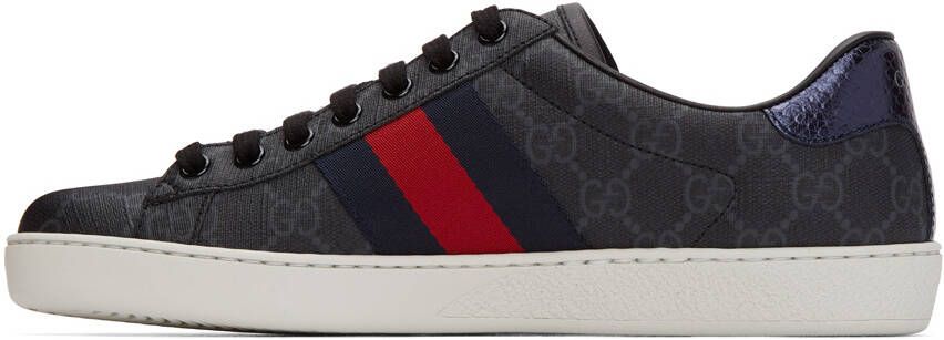 Gucci Black GG Ace Sneakers