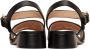 Gucci Black Horsebit Flat Sandals - Thumbnail 4