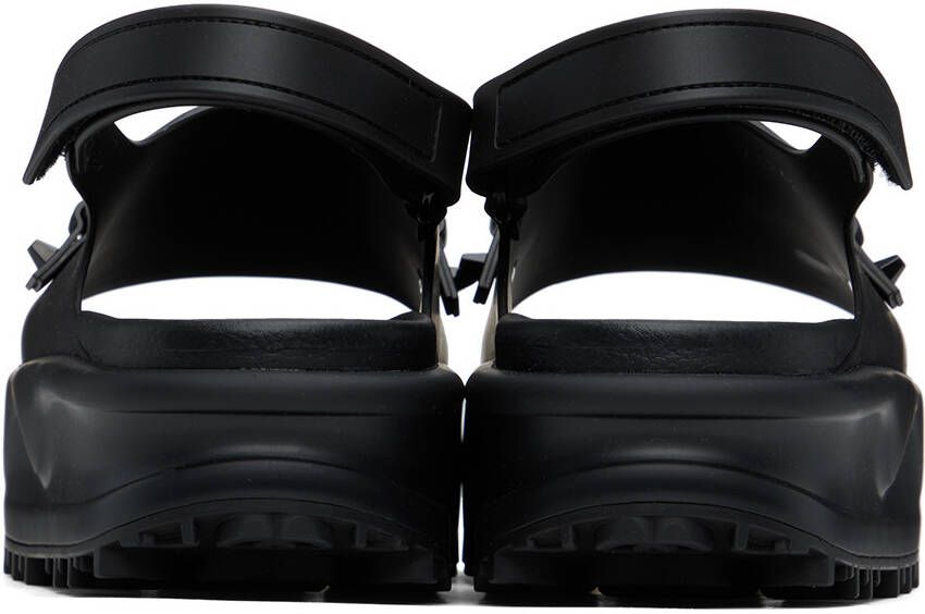 Gucci Black Horsebit Flatform Sandals