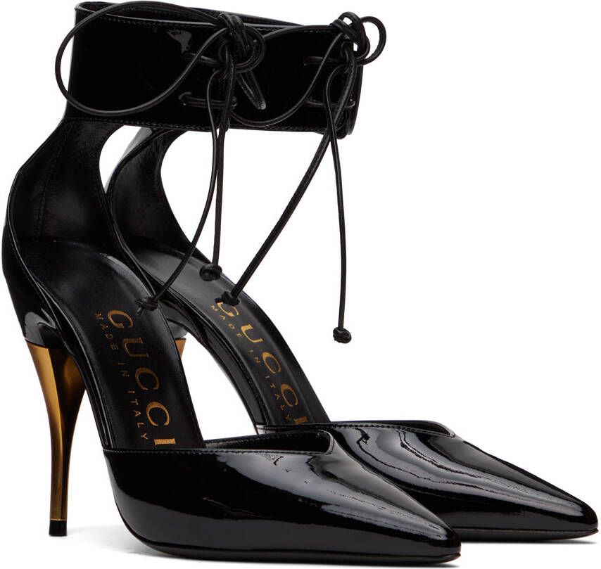 Gucci Black Priscilla Heels