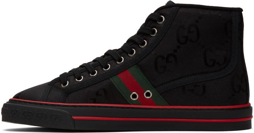 Gucci Black ' Tennis 1977' Off The Grid High-Top Sneakers