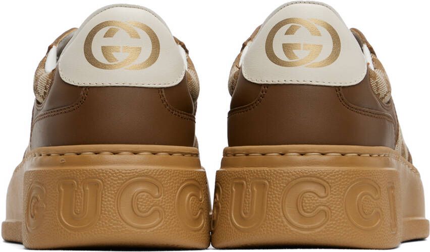Gucci Brown GG Sneakers