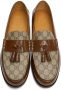 Gucci Brown GG Tassel Loafers - Thumbnail 5