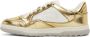 Gucci Gold & White MAC80 Sneakers - Thumbnail 3