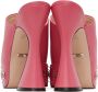Gucci Pink Leather Heeled Sandals - Thumbnail 2