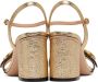 Gucci Silver GG Marmont Heeled Sandals - Thumbnail 2