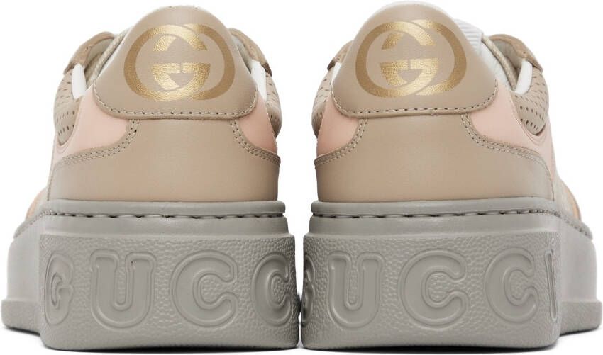 Gucci Taupe GG Sneakers
