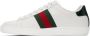 Gucci White Embroidered Bee Ace Sneakers - Thumbnail 3