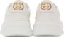 Gucci White GG Embossed Sneakers - Thumbnail 4