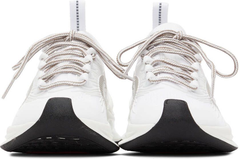 Gucci White Run Low-Top Sneakers