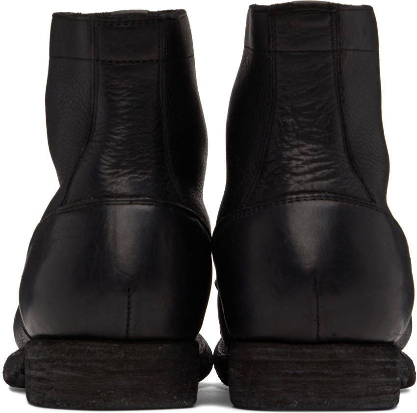 Guidi Black 5305 Lace-Up Boots