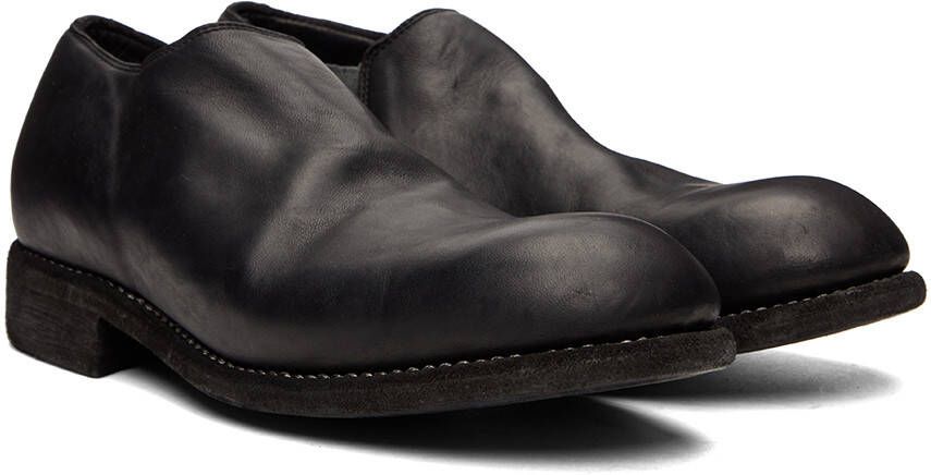 Guidi Black 990E Loafers