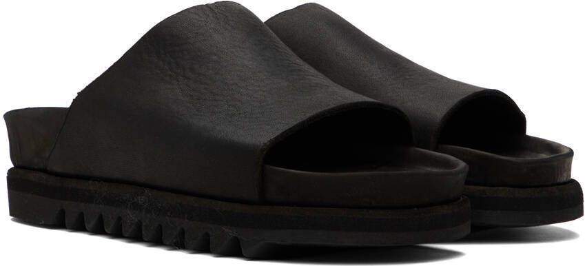 Guidi Black Standard Sandals