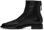 HEREU Black Quadra Zip-Up Boots - Thumbnail 3
