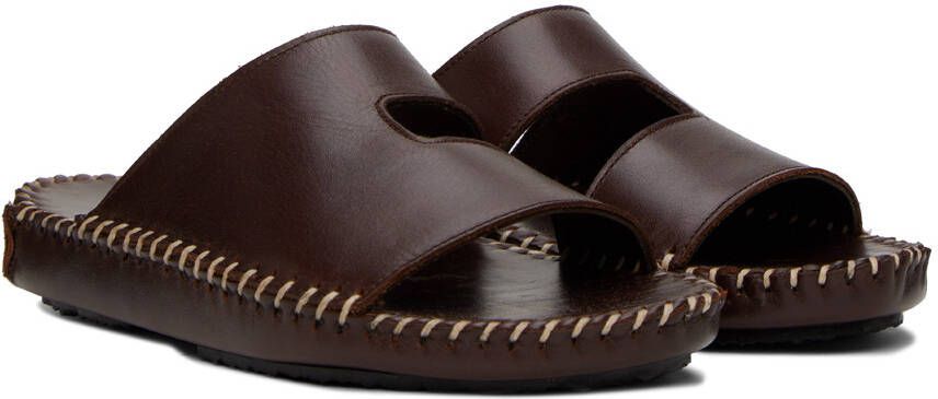 HEREU Brown Torniol Flat Sandals