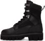 Heron Preston Black Military Boots - Thumbnail 3