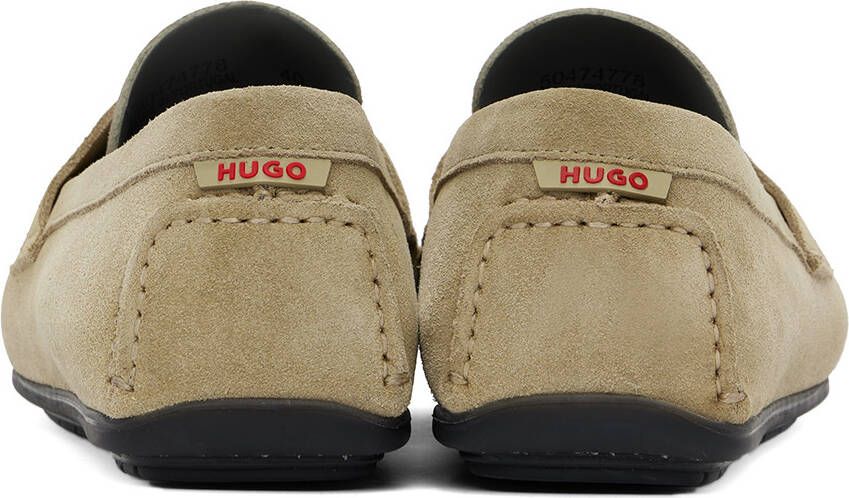 Hugo Beige Dandy Loafers