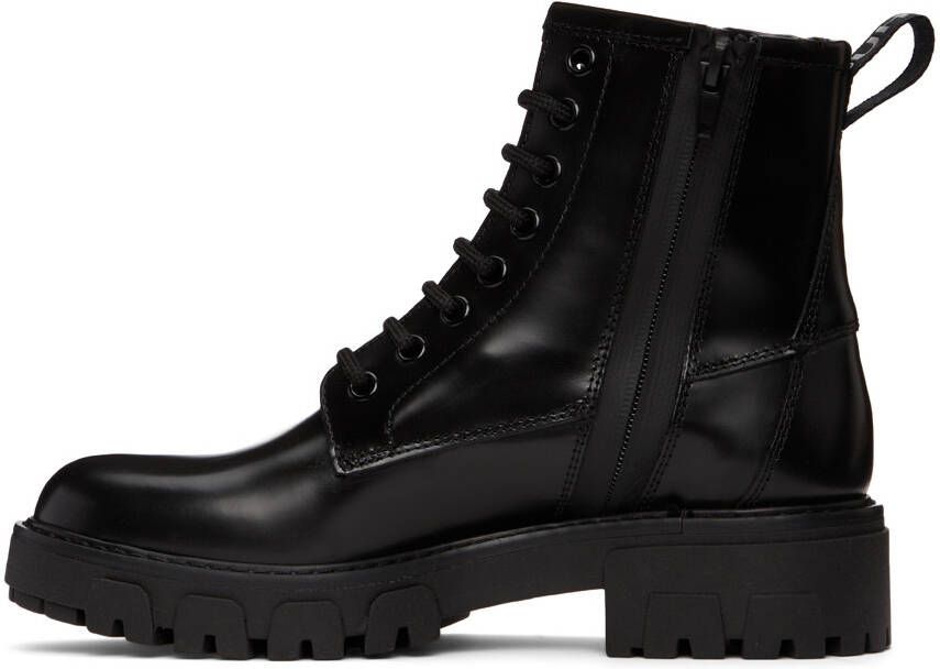 Hugo Black Axel Ankle Boots