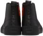 Hugo Black Leather Zero Sneakers - Thumbnail 4