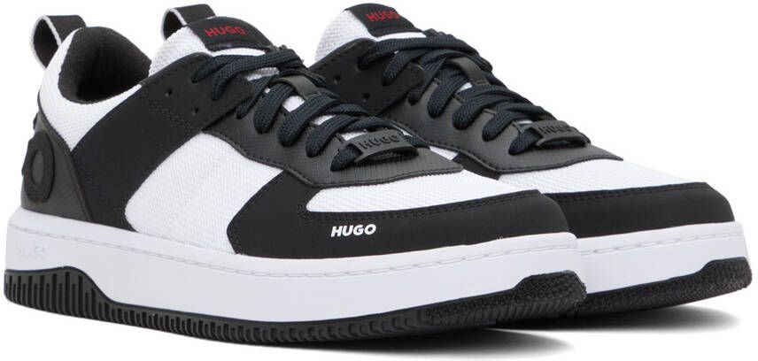 Hugo White & Black Kilian Tenn Pume Sneakers