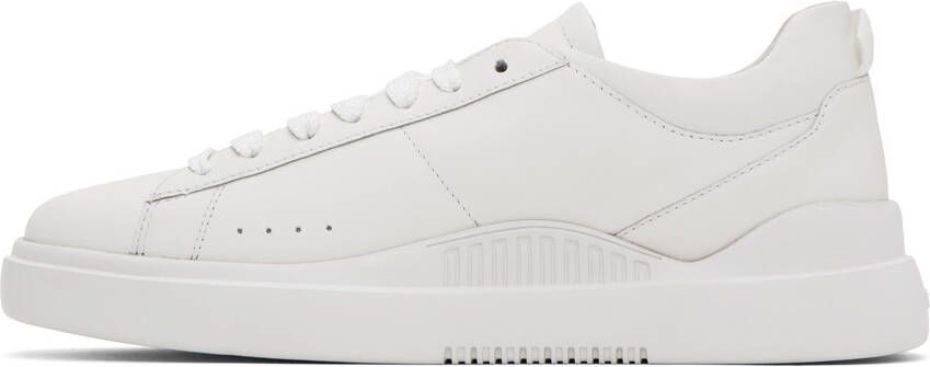 Hugo White Leather Sneakers