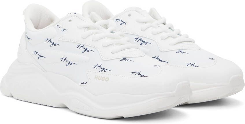 Hugo White Leon Runner Sneakers