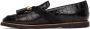 Human Recreational Services Black Croc Del Rey Loafers - Thumbnail 3