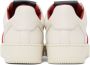 Human Recreational Services Off-White & Red Mongoose Low Sneakers - Thumbnail 2