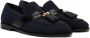 Human Recreational Services SSENSE Exclusive Navy Del Rey Loafers - Thumbnail 4
