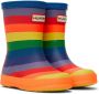 Hunter Kids Multicolor First Classic Rainbow Little Kids Rain Boots - Thumbnail 4