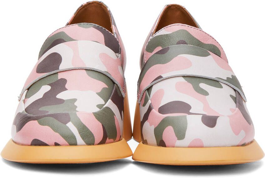 I'm Sorry by Petra Collins Green & Pink Camper Edition Camo Loafers
