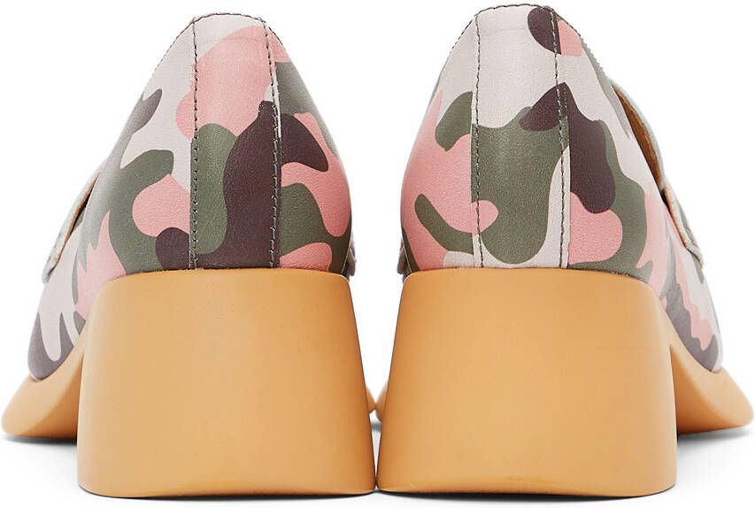 I'm Sorry by Petra Collins Multicolor Camper Edition Camo Loafers