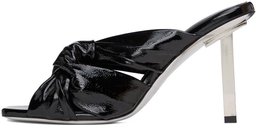 ioannes Black Rococo Sandals