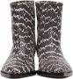 Isabel Marant Black & White Snake Imori Boots - Thumbnail 2