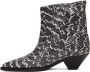 Isabel Marant Black & White Snake Imori Boots - Thumbnail 3