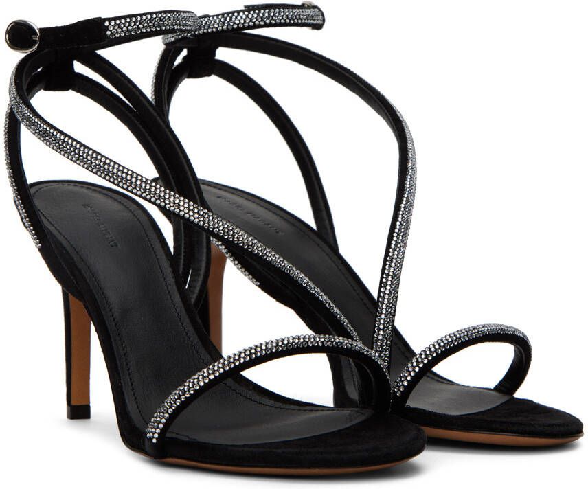Isabel Marant Black Atria Heeled Sandals
