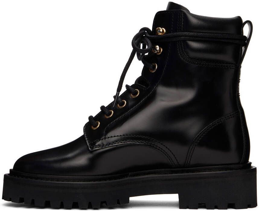 Isabel Marant Black Campa Ankle Boots