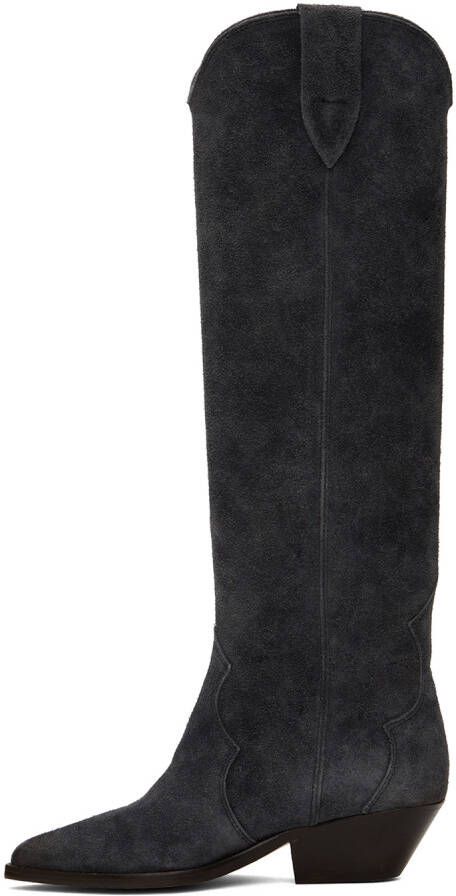 Isabel Marant Black Denvee Tall Boots