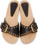 Isabel Marant Black Jaso Sandals - Thumbnail 5