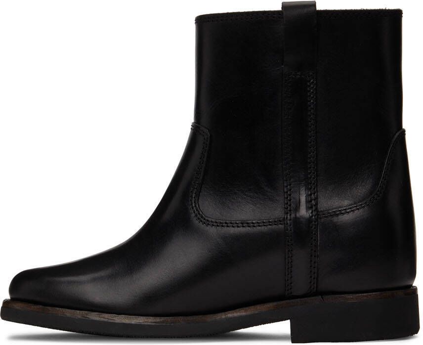 Isabel Marant Black Leather Susee Boots